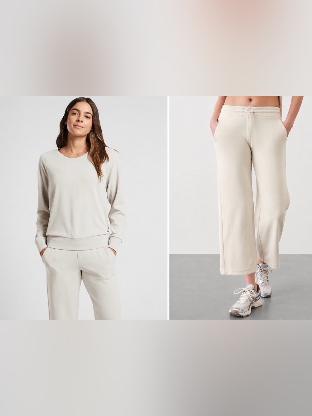Athleta Seasoft Matching Set Womes Small Grey